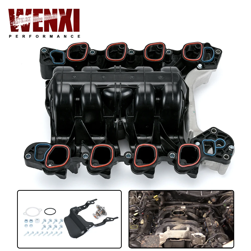 

Intake Manifold 3W7Z9424AE 6W7Z9424AA for Ford Crown Victoria V8 4.6L Mustang Explorer with Gaskets 3W7Z9424AA 3W7Z9424AD