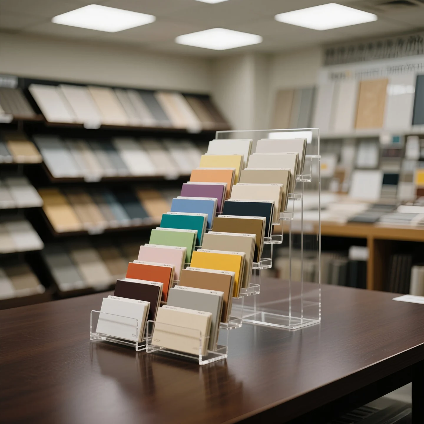 Tile rack Ceramic stone display rack Building materials store Desktop storage Sample rack Clothing cabinet Door panel Swatch
