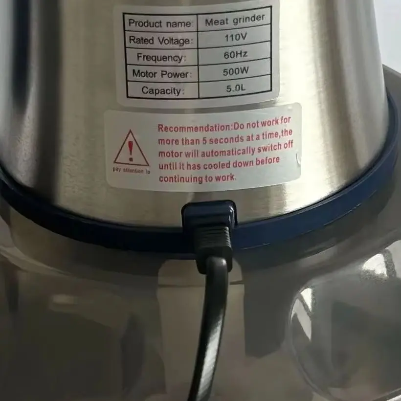 500W Electric Food …