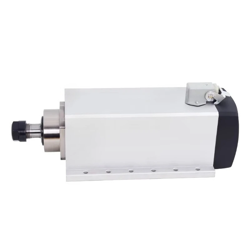 HQD 3.5kw 300hz Air Cooled Spindle Air Cooled Spindle Motor With Flange 3.5kw Inverter VFD Kit for CNC Router Woodworking
