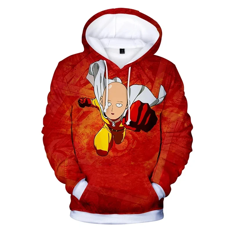 One Punch Men Hoodies 3d Print Sweatshirt Man/Women Casual Fashion Sweatshirts Kids Pullover Hoodie Oversized Unisex Clothing