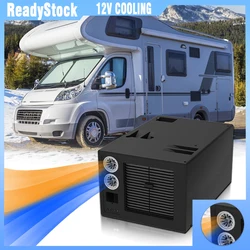 Aspligo 캠핑카 트럭용 냉각 전기 에어컨, 언더 벤치 오프 그리드 RV 에어컨, 12000BTU, 12V, 24V, 48V