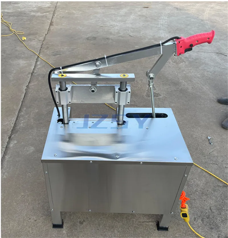 Attrezzatura per tagliare la colonna vertebrale di mucca di pecora elettrica commerciale di grandi zamponi di maiale congelati