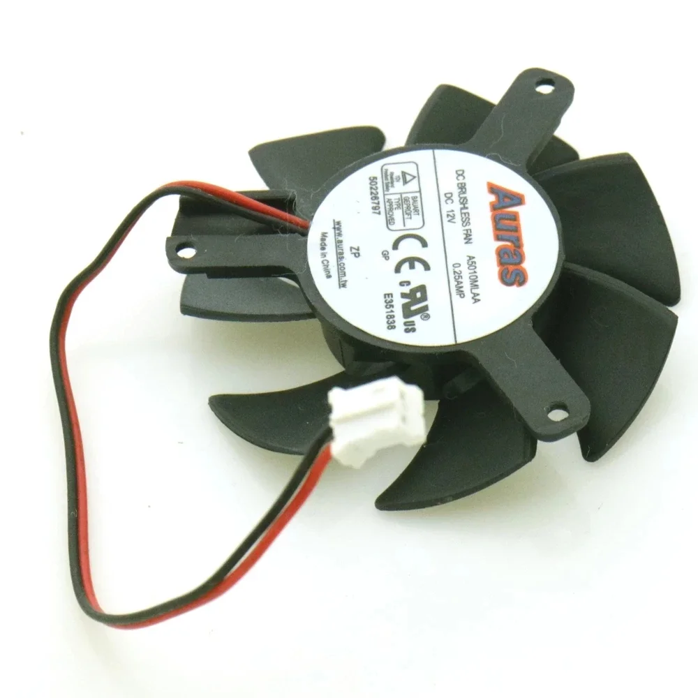 

New A5010MLAA DC12V 0.25A 47mm 2Wire 2Pin 39*39*39mm Graphics / Video Card VGA Cooler Fan