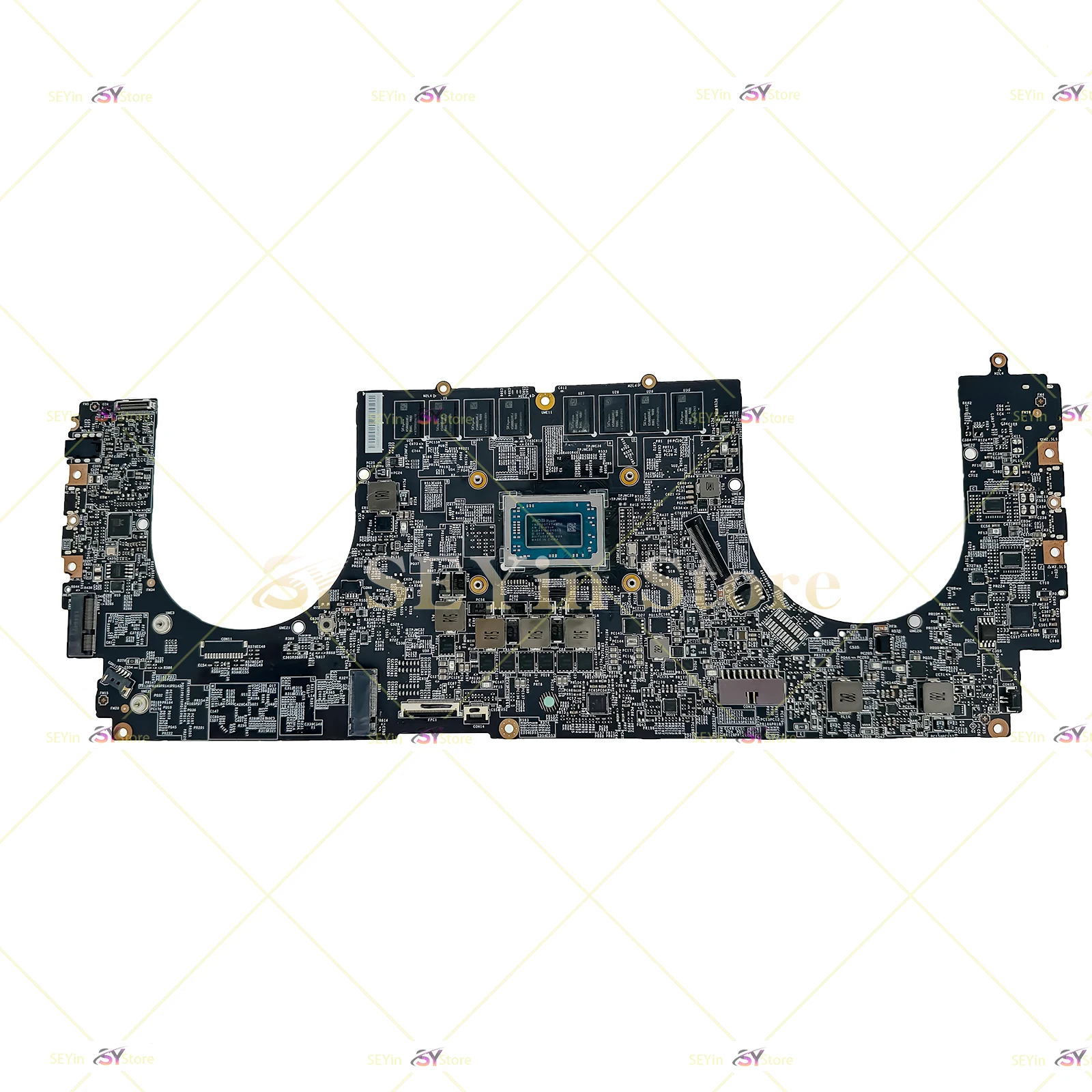 MS-153K1 Mainboard For MSI MS-153K  Modern  Laptop Motherboard R7-3750H 8G-RAM 100% Working