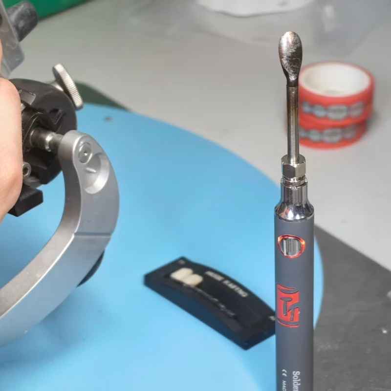 1Pc Dental Lab Rechargeable Electric Heater Wax Spoon Material Dentistry Technicians Doctors Use Special Products Tools