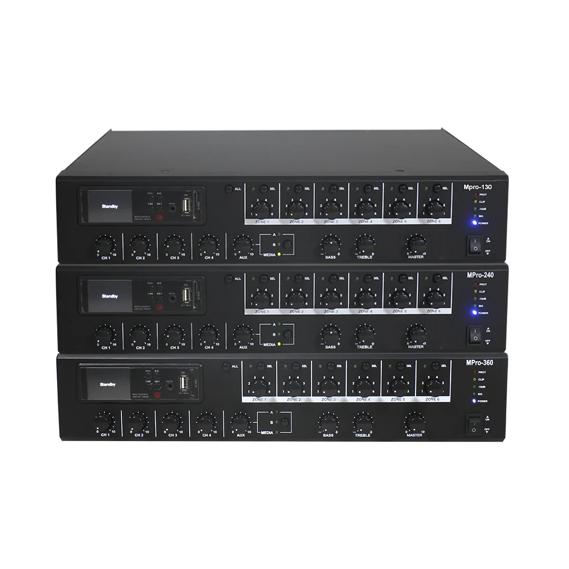 6-Zone 360W Profess…