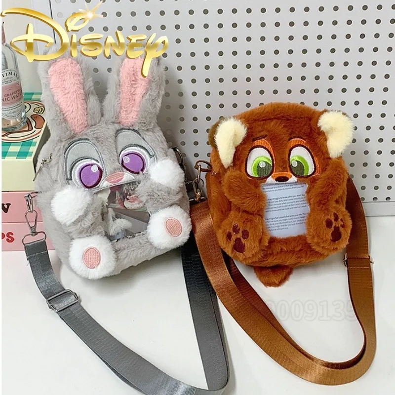 กระเป๋าสะพายข้างตุ๊กตาดิสนีย์ ซูโทเปีย ลายการ์ตูนน่ารักสำหรับเด็ก กระเป๋าสะพายข้างตุ๊กตาขนาดเล็กแฟชั่นสำหรับเด็ก กระเป๋าสะพายข้างเดี่ยว