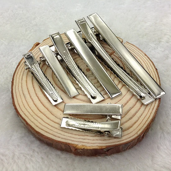 20-50 stücke Single Prong Alligator Haar Clips Entenschnabel Haar Clip Für Schmuck Machen Haarnadeln Basis Make-Up Clips Haarnadel Erkenntnisse – Detail 4
