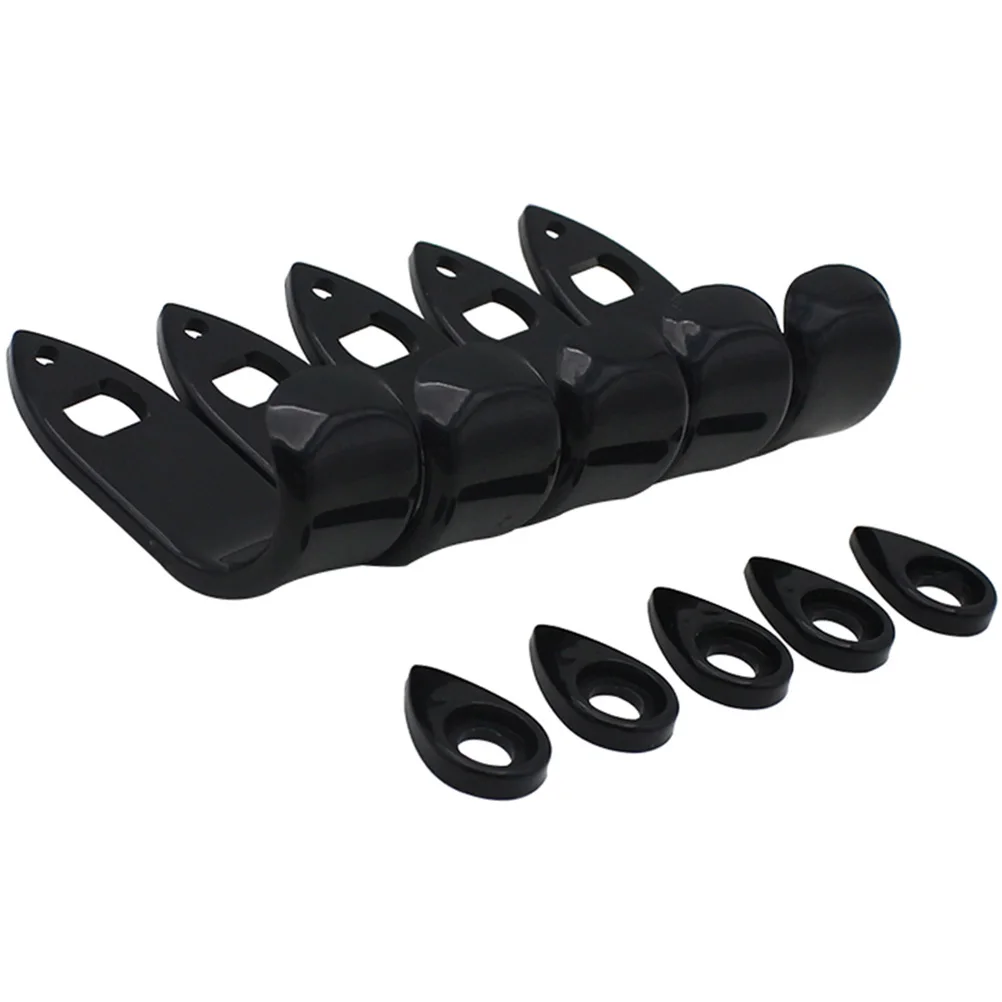 

10 Pcs Saxophone Support Accessory Finger Cots Thumb Cover Clarinet Rest Cushion