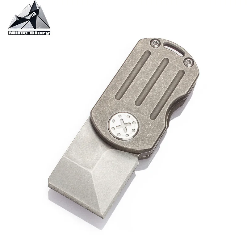 edc-指先チタン合金折りたたみナイフ-edc-ポータブルユーティリティナイフキーホルダー屋外キャンプフィジェットおもちゃ