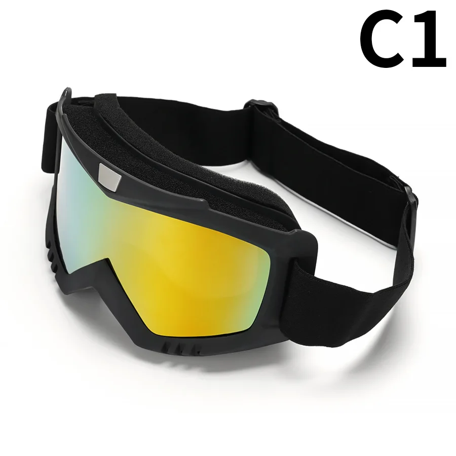 Unisex Multifunctional Mask-Style Goggles, Off-Road Motorcycle Riding Goggles, Outdoor Windproof and Sandproof Ski Goggles Equipment