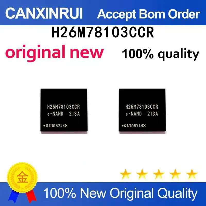 (5pcs-100pcs）New original stock 64GB EMMC IC chip H26M78103CCR
