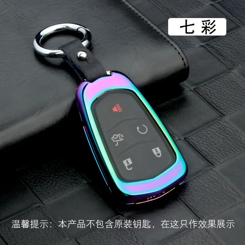 For Cadillac ATSL CT6 XTS XT4 XT5 XT6 Fashion Luxury Metal Car Key Bag Cover Protection  Alloy Car Key Purse Case for Men Women