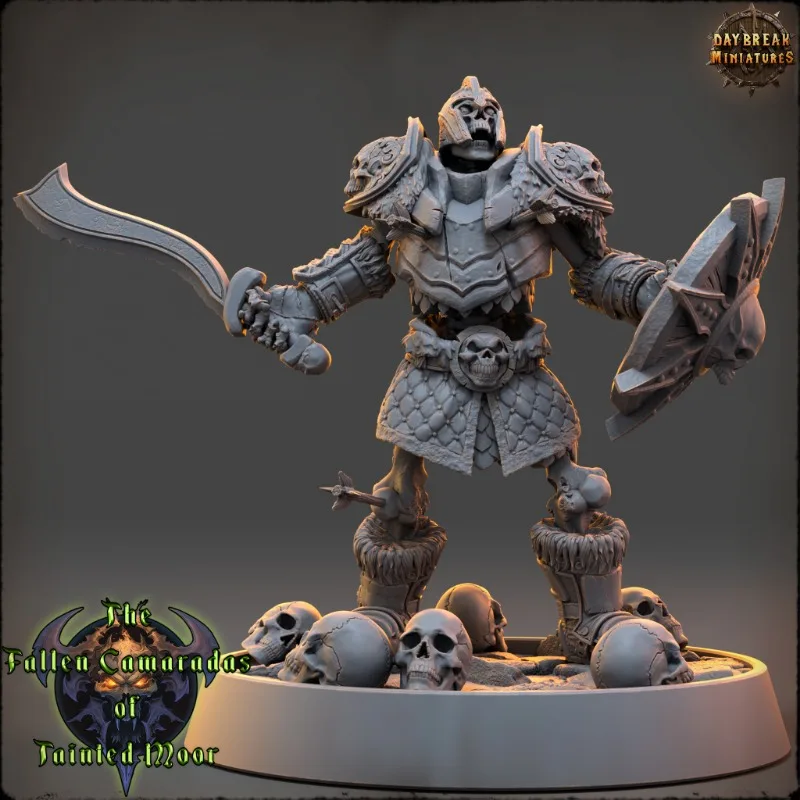 4 parti Corpse-Lord Varnorsk modello in miniatura giocattoli pittura a colori fai da te Balgar Doomcaller Anime gioca garage kit pezzo di gioco