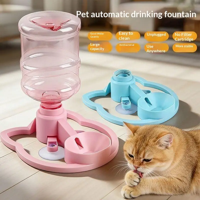 1Pcs Pet Automatic Water Dispenser Cat Small Dog Large Capacity Water Dispenser
