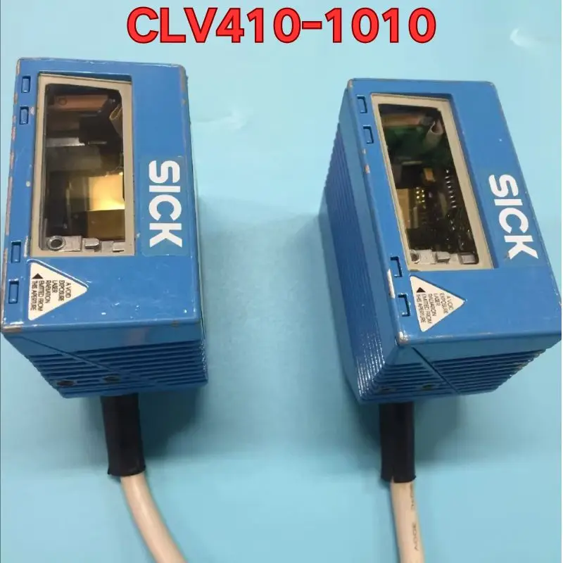 Tes fungsi pemindai kode CLV410-1010 bekas normal Kualitas terjamin