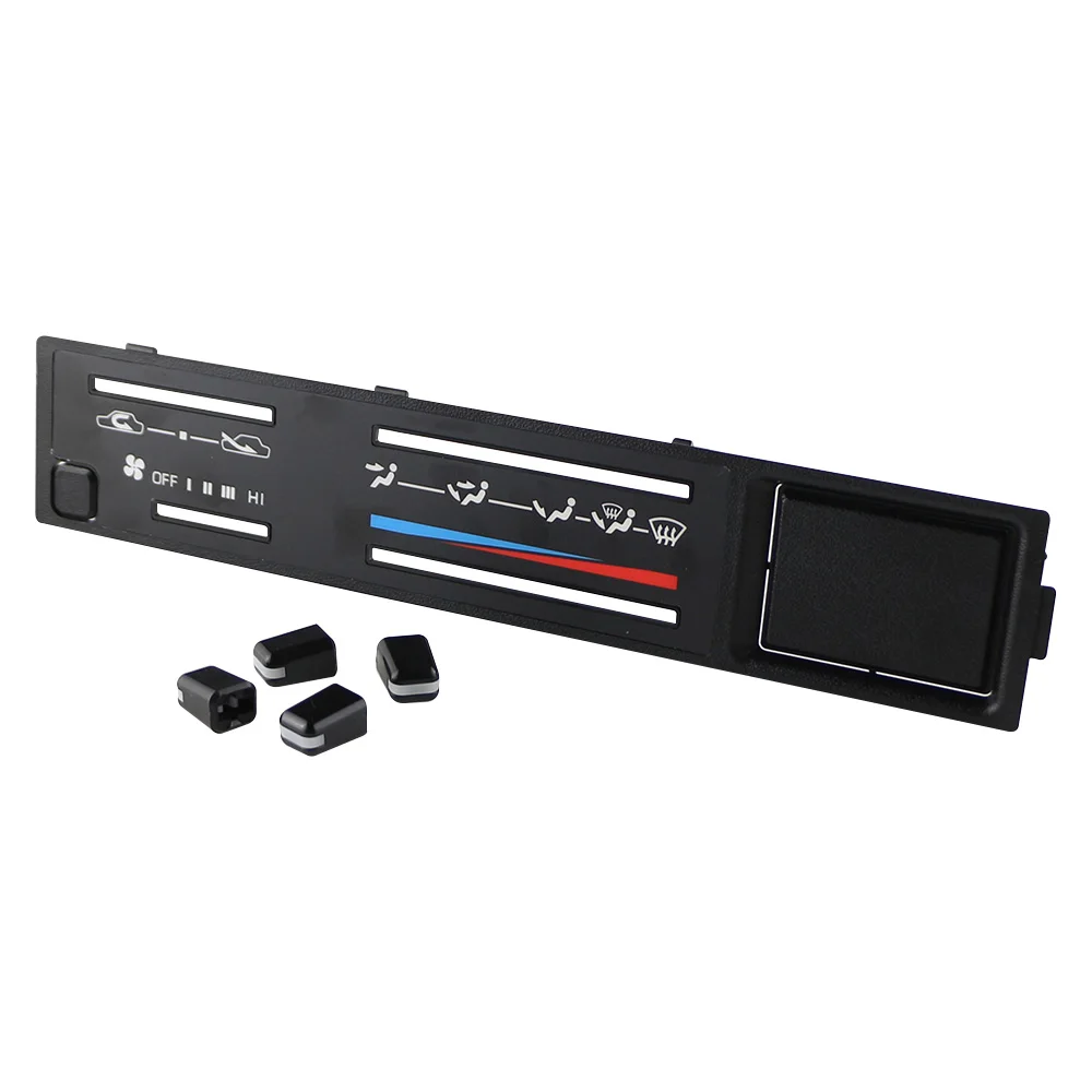 AC Panel for Toyota 4Runner 1988 1987 1986 1985 1984 Pickup Air Heater Climate Control Faceplate With 4 Knobs OE:55519-89143