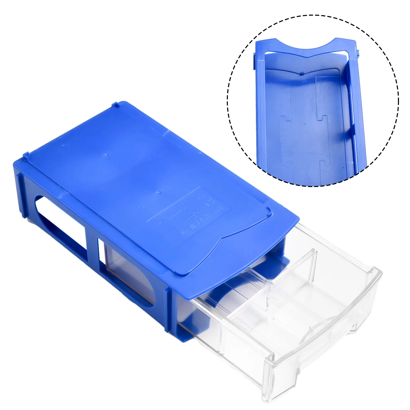 Tool ​Storage Box Hot Sale PE 160*94*42mm 176*110*55mm 80 Degree Celsius Blue High Quality Material Practical Replaceable