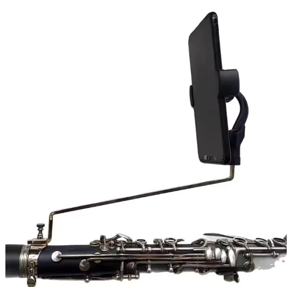 

Clarinet Phone Holder Music Stand Clip Sheet Music Mount Woodwind Instrument Accessories