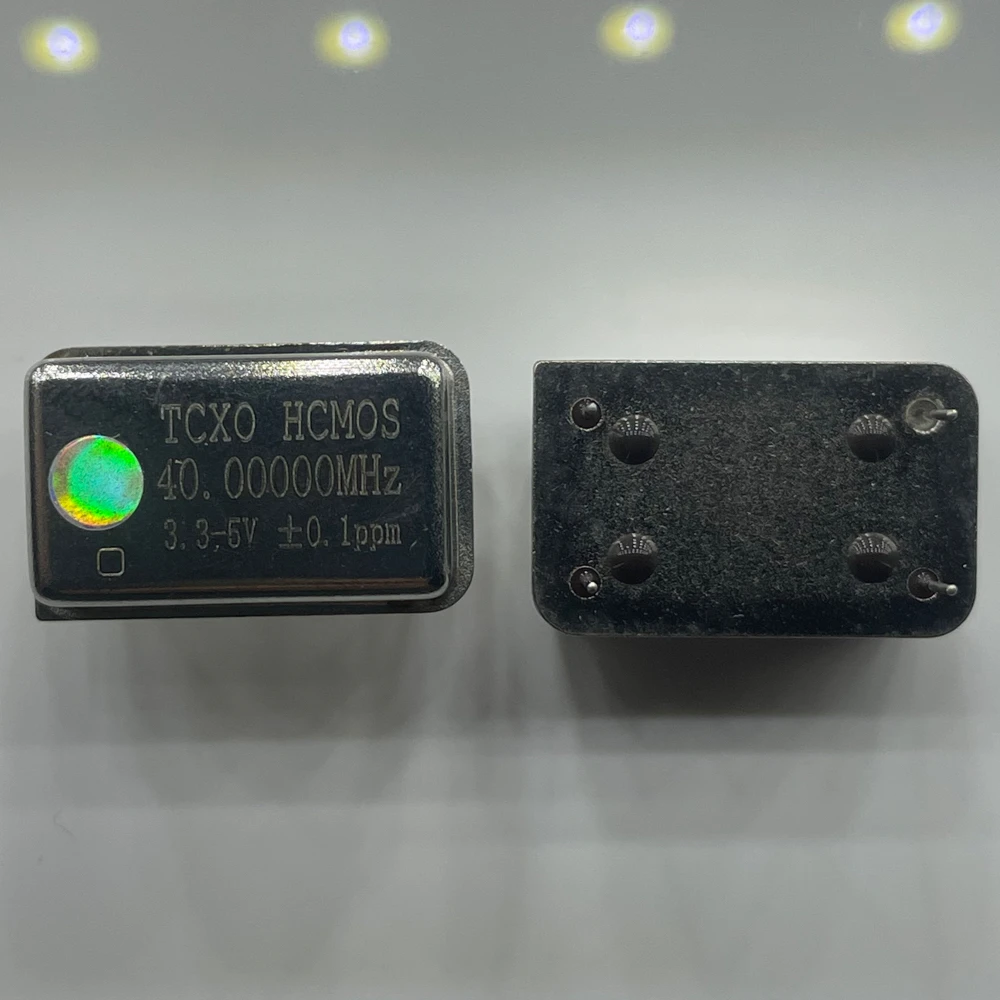 1PCS/ TCXO rectangular in-line temperature compensated crystal oscillator DIP-4 high precision HCMOS 40M 40MHZ +-0.1ppm