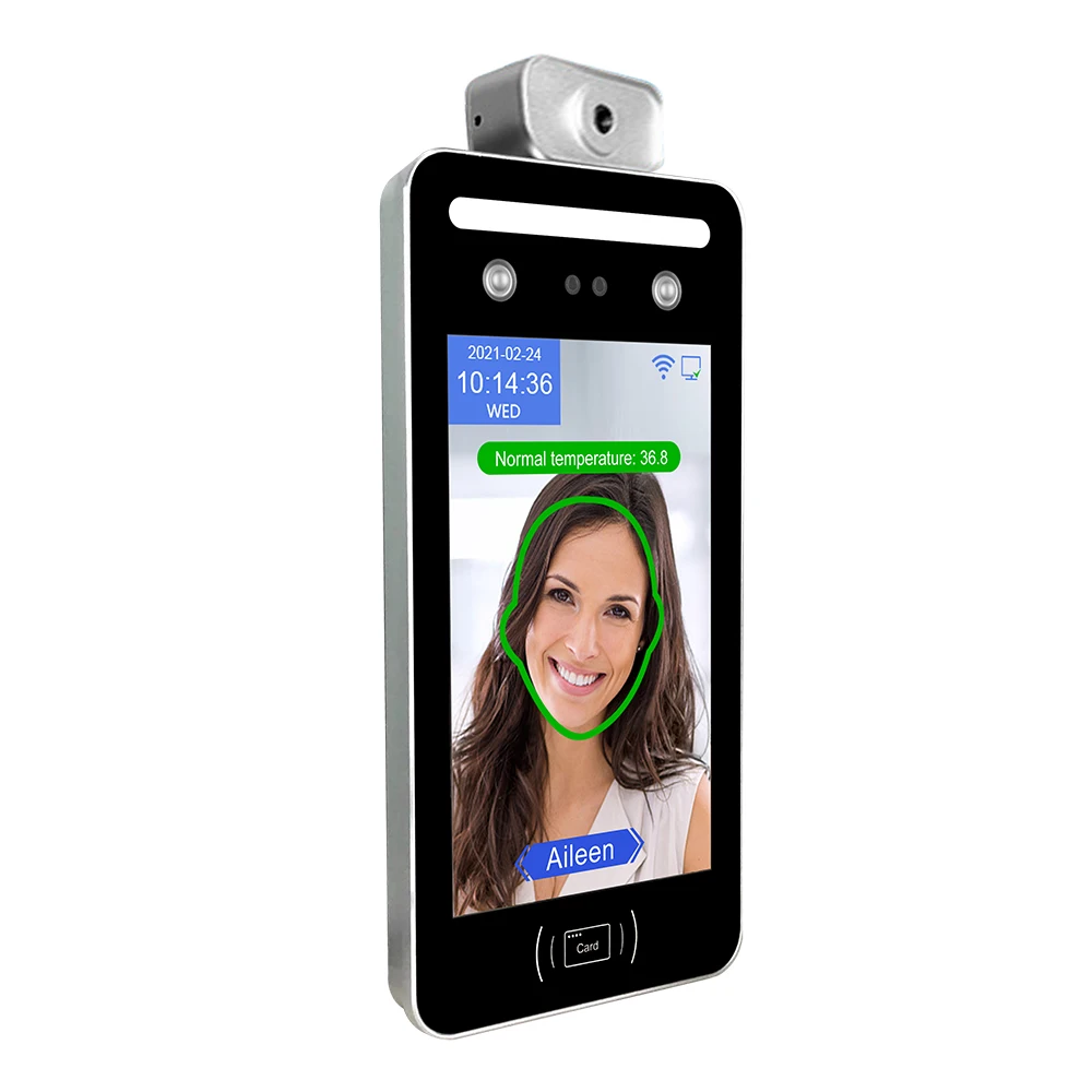 وقت الحضور اللاسلكي للوجه، التحكم في الوصول للتعرف على الوجه وبصمات الأصابع #4