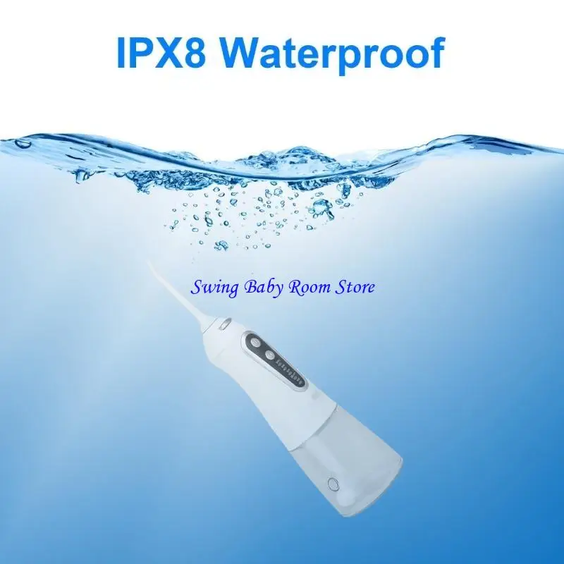 

K1AD DIY Water Jet Dental Cleaner Dental Water Flosser IPX8 Teeth Cleanings Machine Electric Dental Irrigator Plastic Material