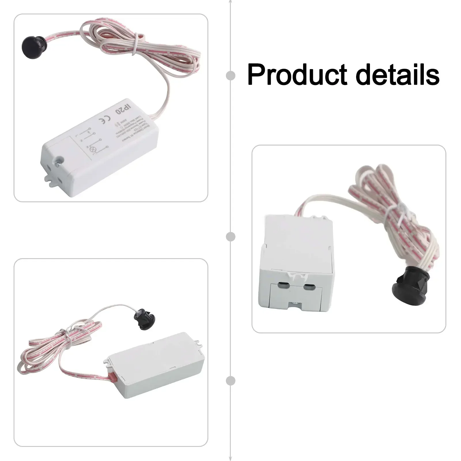 For Cabinet Light Infrared Light Switch Motion Sensor Switch Living Room Kitchen Environment Automatic Light Touchless Operation