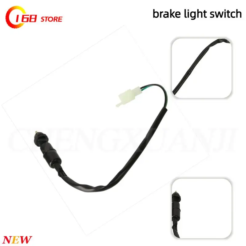 

Прочный универсальный выключатель стоп-сигнала, замена выключателя тормозной лампы для скутера, электромотоцикла, автомобиля, 2 контакта