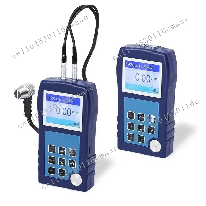 Ultrasonic Thickness Gauge - High-Precision Digital Thickness Measuring Instrument for Metal, Glass, Plastic & Ceramic