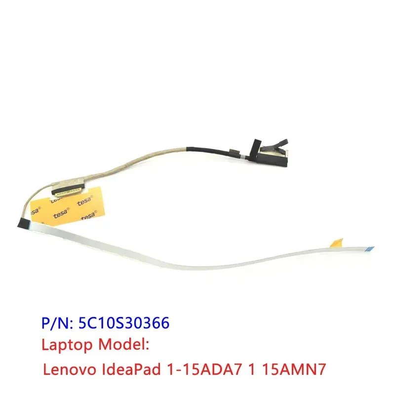 

Original New For Lenovo IdeaPad 1-15ADA7 1 15AMN7 Laptop GLS1B Lcd Screen Video EDP cable 82R1 30pin 5C10S30366 TT