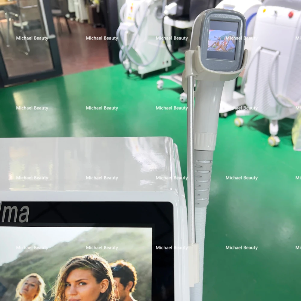 Mesin penghilang rambut permanen 2024, mesin penghilang rambut dioda 808nm 808 755 1064, peralatan Epilator tubuh tanpa rasa sakit