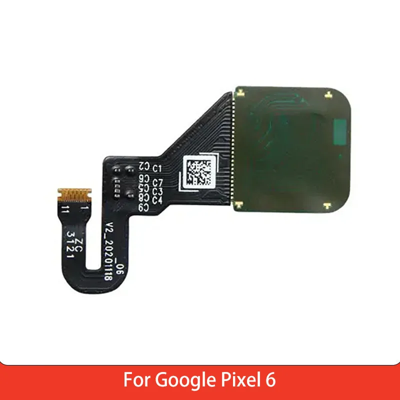 For Google Pixel 6 Fingerprint Sensor Home Button Flex Cable Replacement Parts