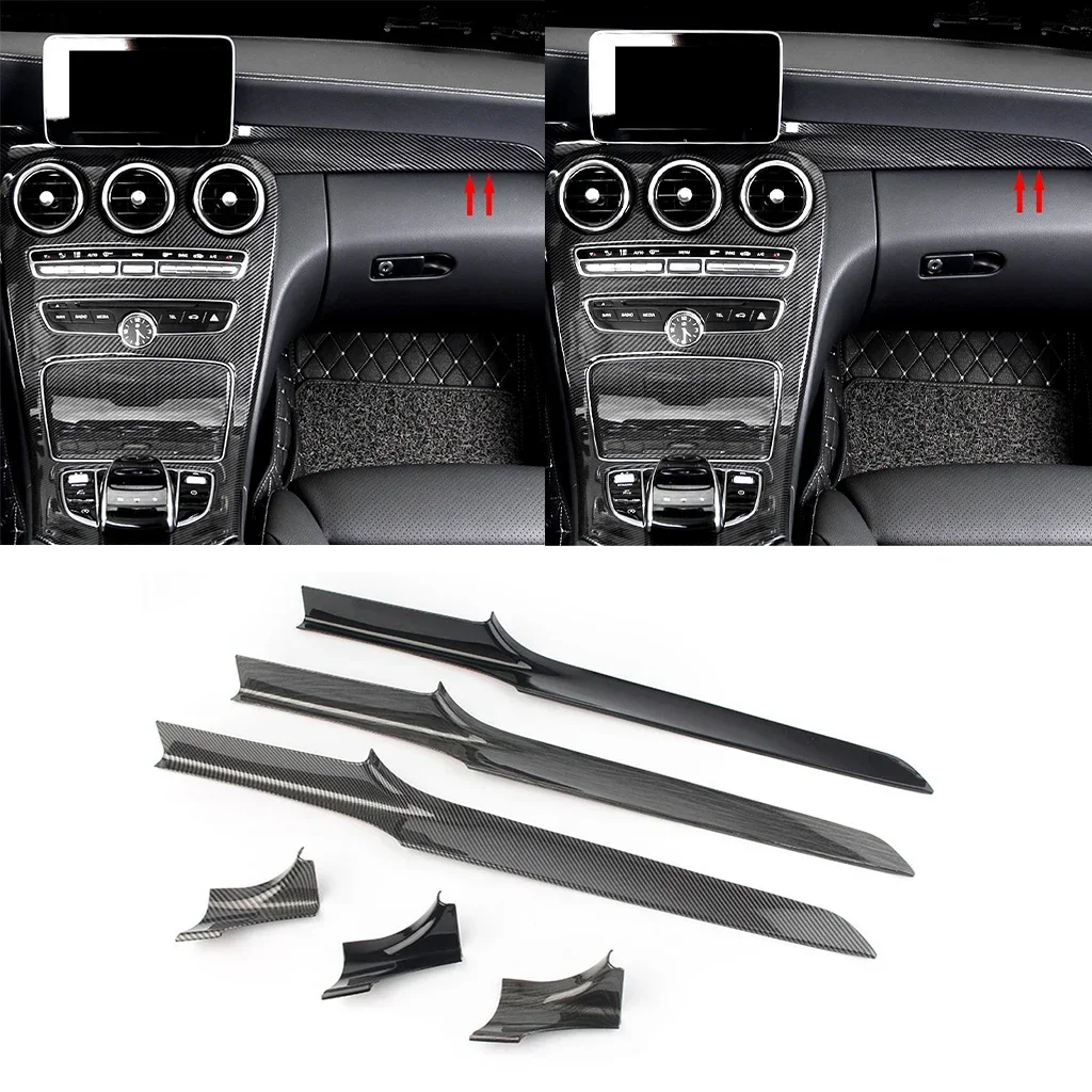 

Car center console dashboard trim For Mercedes-Benz C-Class GLC W205 C180L C200L GLC260 2015 2016 2017 2018