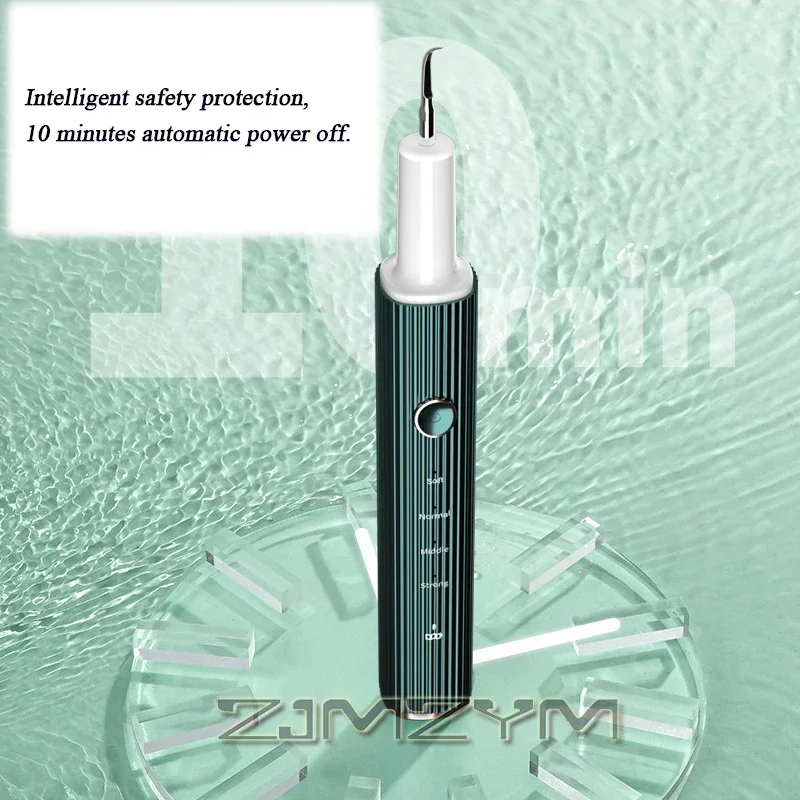 مبيض الأسنان الكهربائية المحمولة حماية انقطاع التيار الكهربائي أداة تنظيف الأسنان بالموجات فوق الصوتية لتقويم الأسنان الحساسة