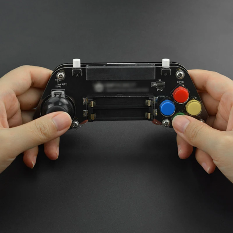 GamePad per micro:bit (V4.0) controller di gioco telecomando Grip Expansion Board Bluetooth Wireless micro:bit programmazione