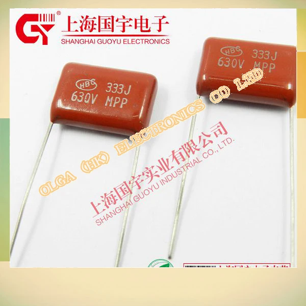 Into the CBB capacitors CBB22 630 v 333 j 33 nf 0.033 UF P10MM spot sale