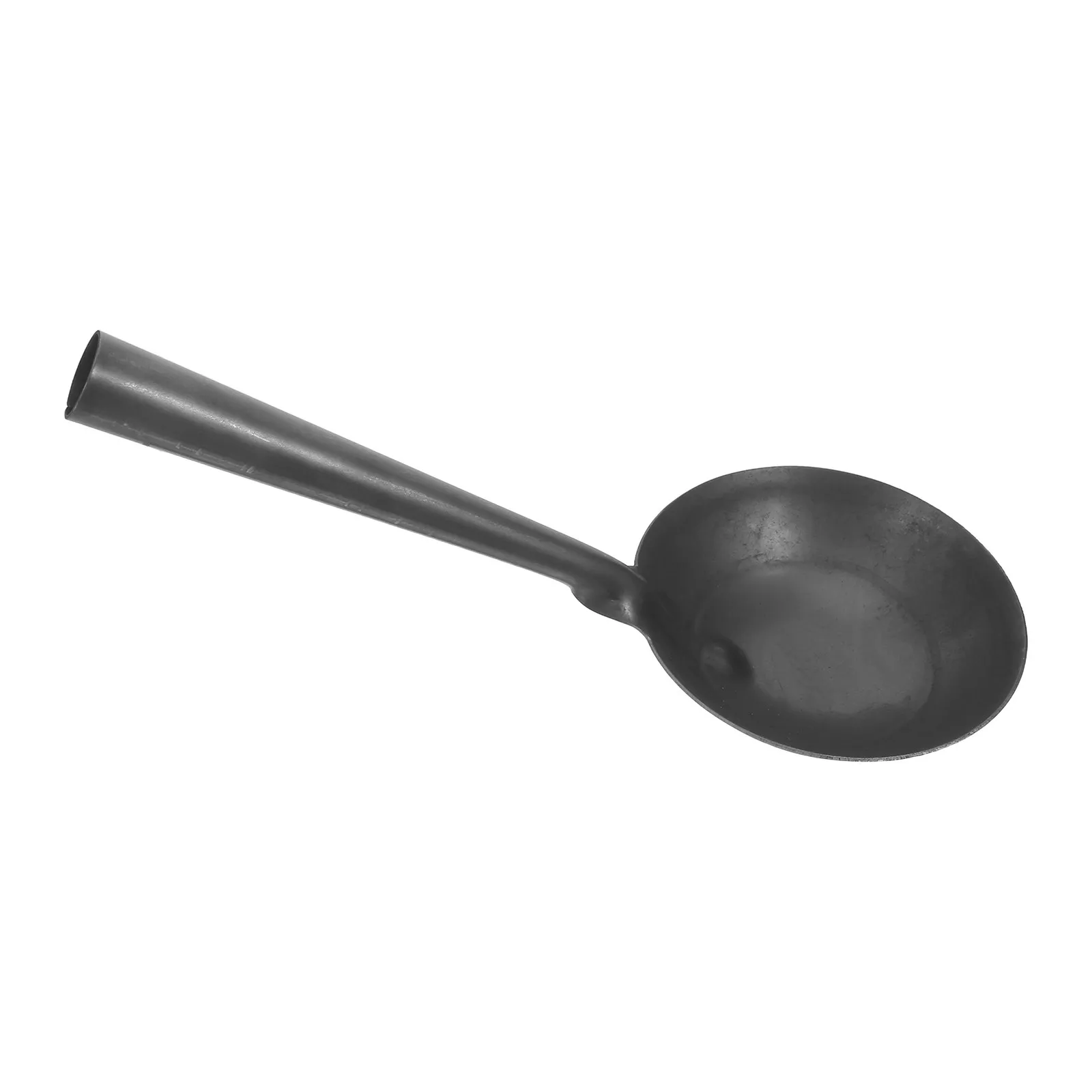 Metal Muck Cleaning Shovel Heavy Duty Long Handle 14.5cm Sludge Removal Drainage Sewer Waste Cleaning Tool Gutter Debris Removal