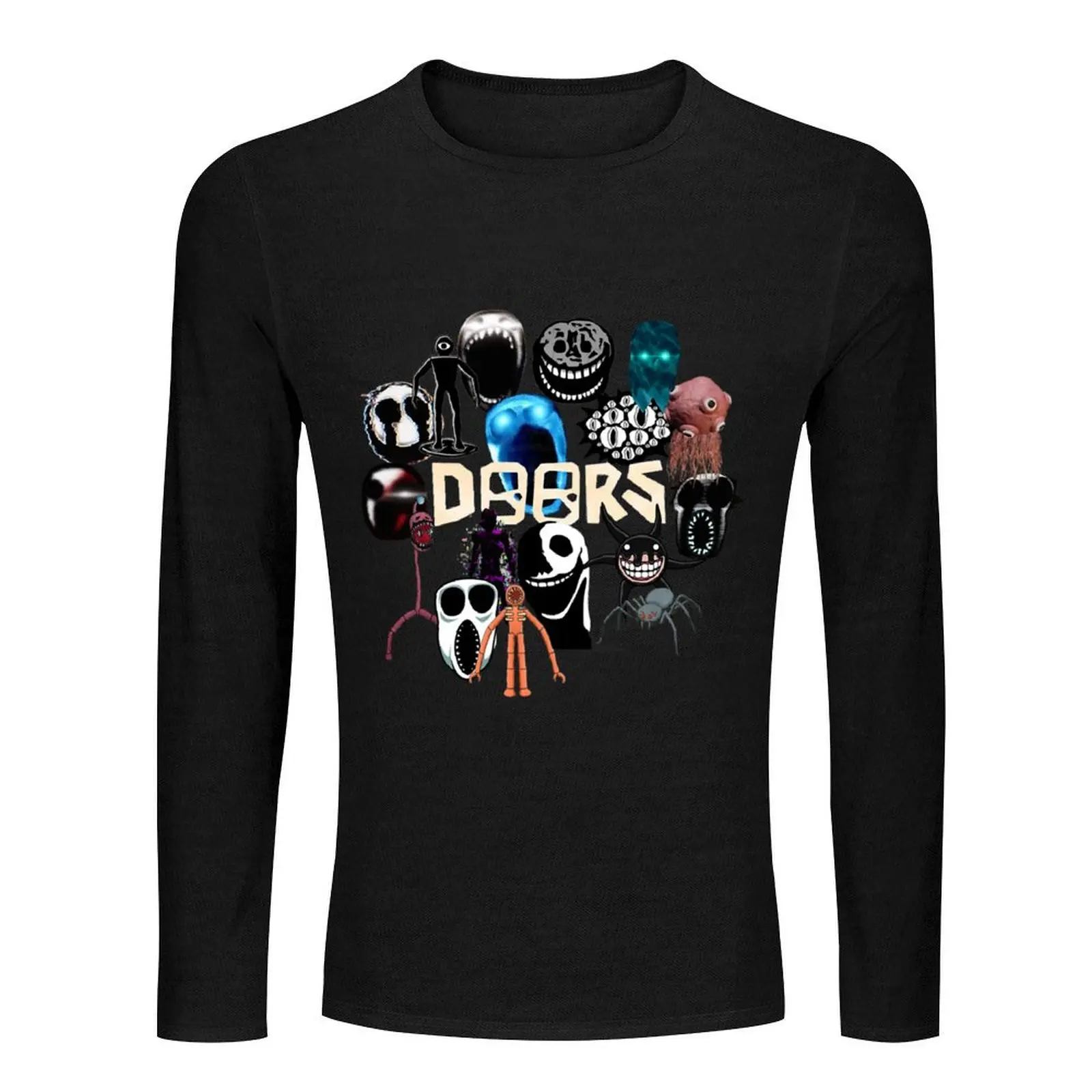 Doors Entities Everywhere Long T-Shirt custom t shirts anime sweat shirts mens t shirt graphic