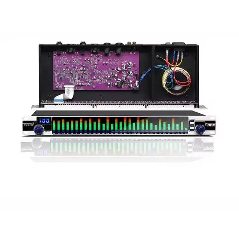 Alto e Baixo Baixo LED Banda Display Gráfico, Ajuste Independente, Início Ktv