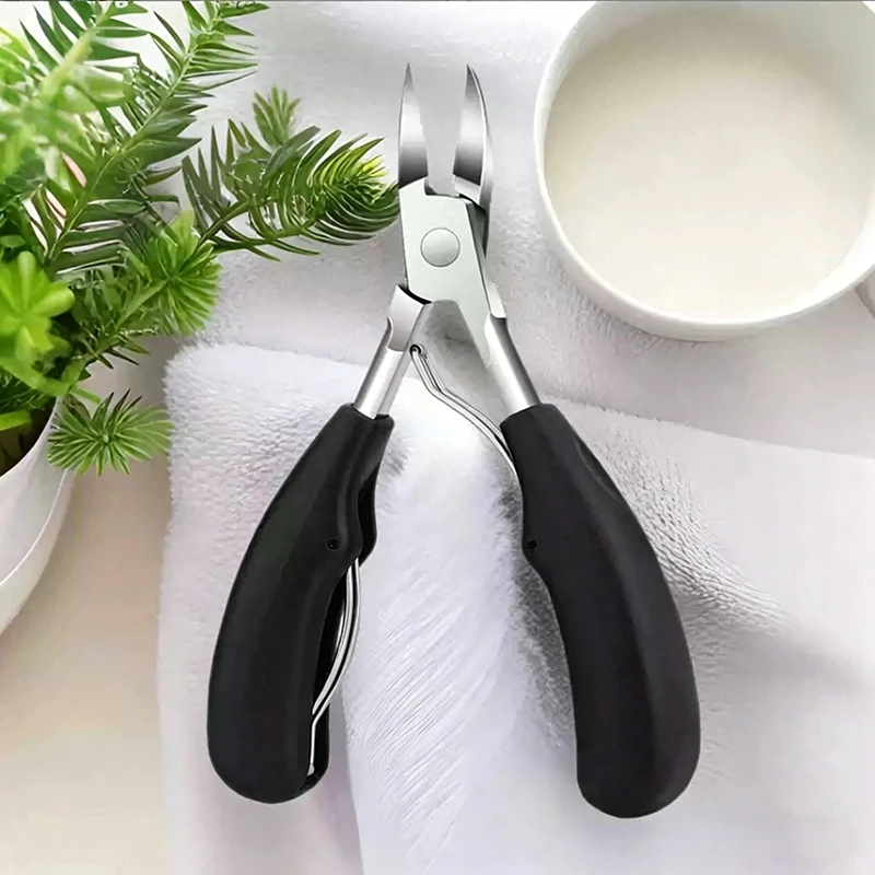 Professional Thick Nail Dead Skin Remover, Super Sharp Curved Blade Clipper Cutter for Ingrown Toenail