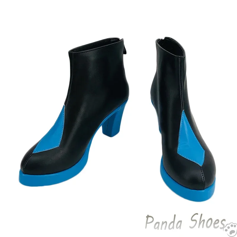 Fate morgan cosplay sapatos anime jogo cos botas longas quadrinhos cosplay traje prop sapatos para con festa de halloween