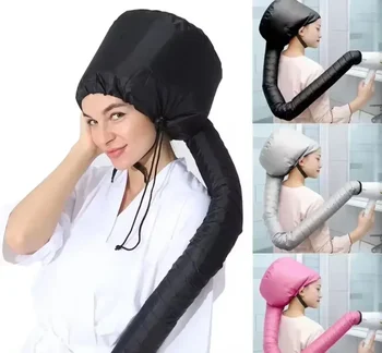 Gorro secador de pelo portátil, gorro de secado rápido, gorro calefactor para secador de pelo, herramientas de peluquería, accesorios de estilismo, cuidado del cabello rizado