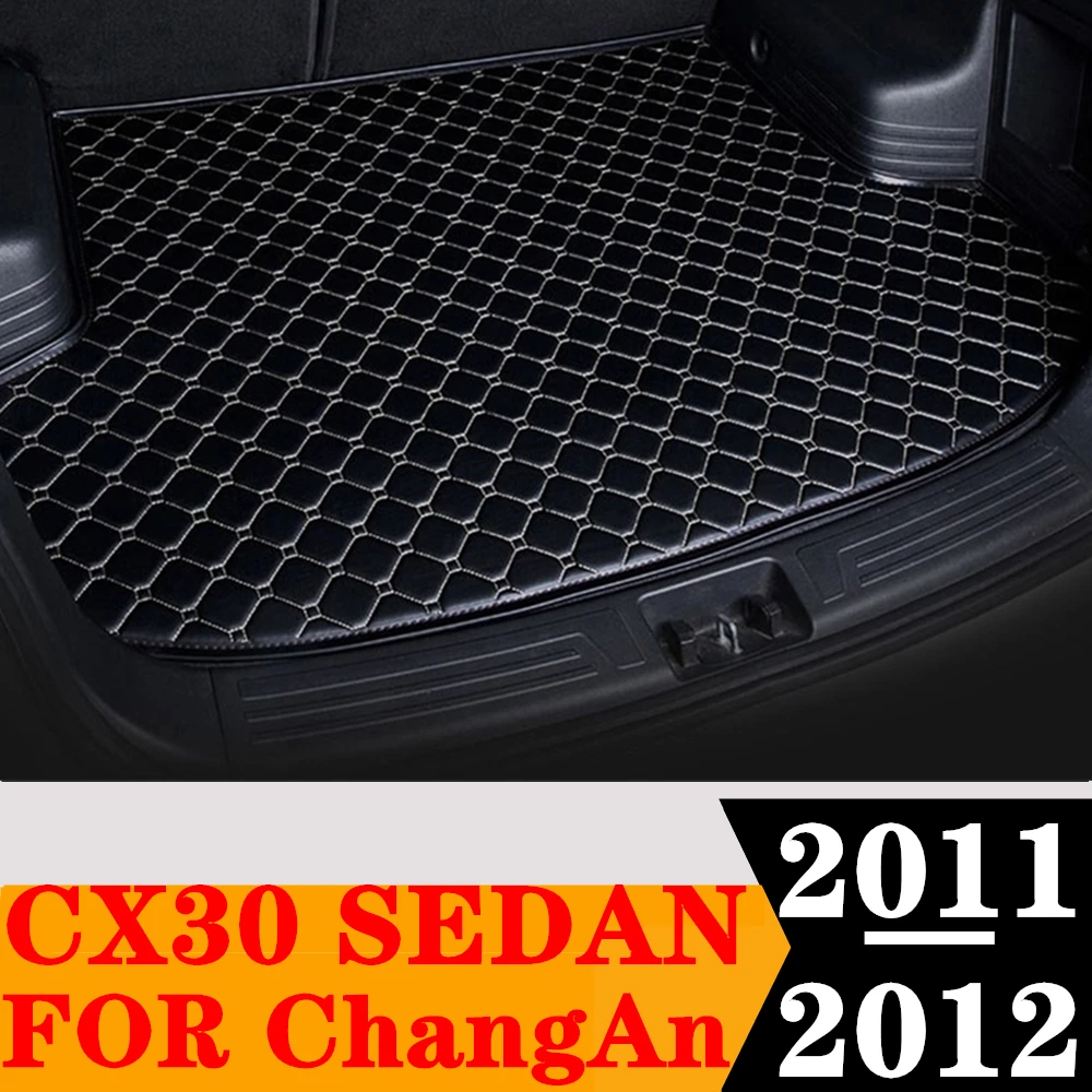 

Коврик для багажника автомобиля ChangAn CX30 SEDAN 2012 2011, задний поднос для груза, багажник, коврик для багажа, ковер, внутренние части автомобиля, крышка