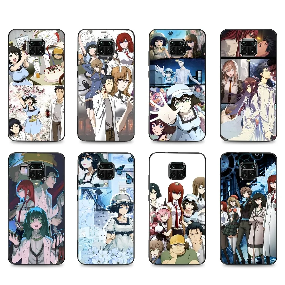 Steins Gate Phone Case For Xiaomi Mi 5X 8 9 10 11 12 lite pro 10T PocoX3pro PocoM3 Note 10 pro lite