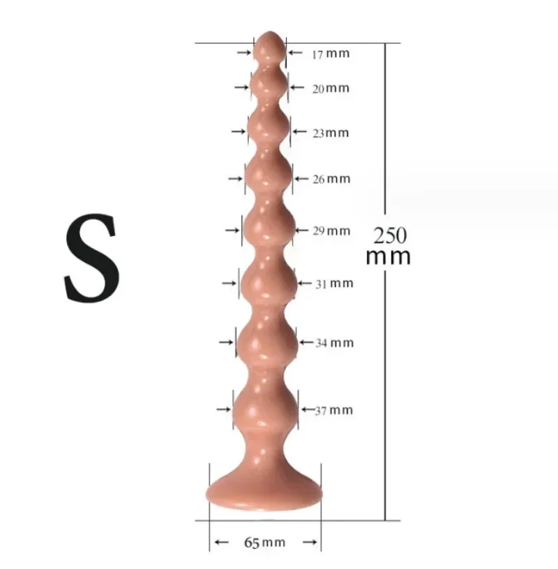 Cuentas de penetración, dilatación anal, tapón analógica, silikon, estimulador de culo, masajeador de espéculo de glúteos, expansor erótico de punto G, entrenamiento Unisex