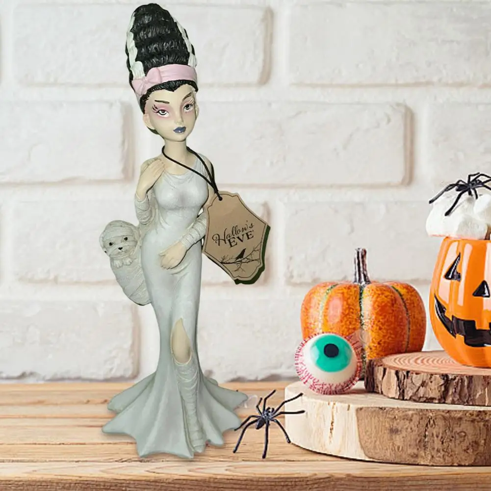

Black Cat Lawn Decoration Garden Ornament Spooky Halloween Black Cat Pumpkin Decorations for Home Garden Resin for Lawn