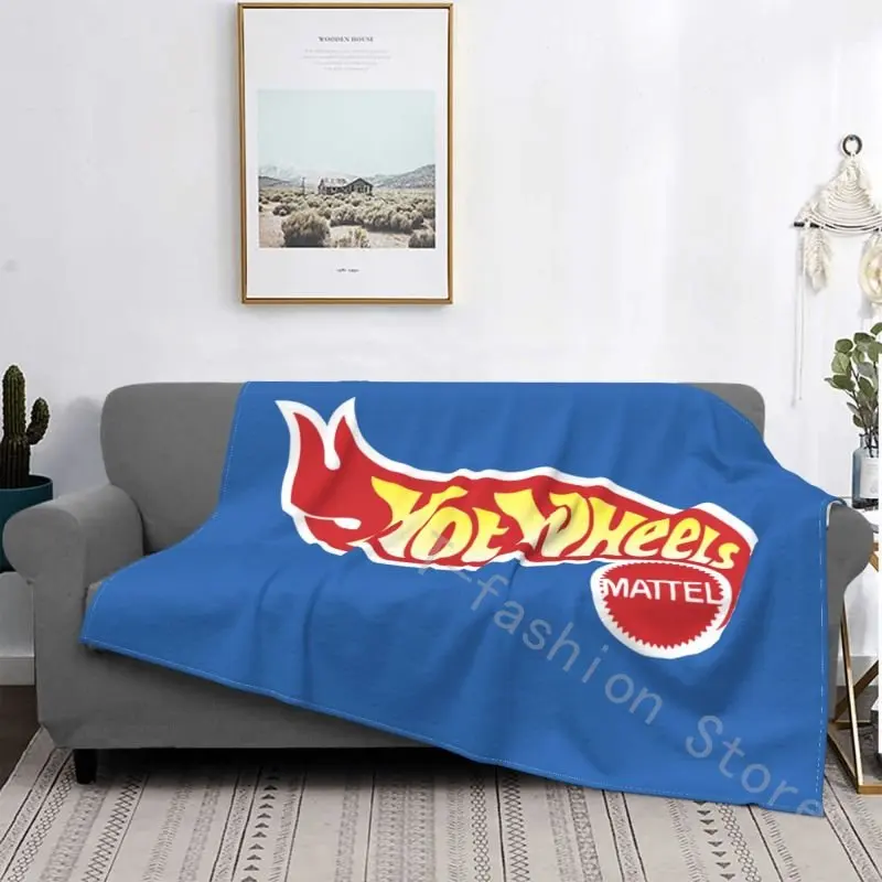 

60x80 Inch Hot Wheels Home Textile Luxury Adult Gift Warm Lightweight Blanket Printed Soft Thermal Blanket Boy Girl Blanket