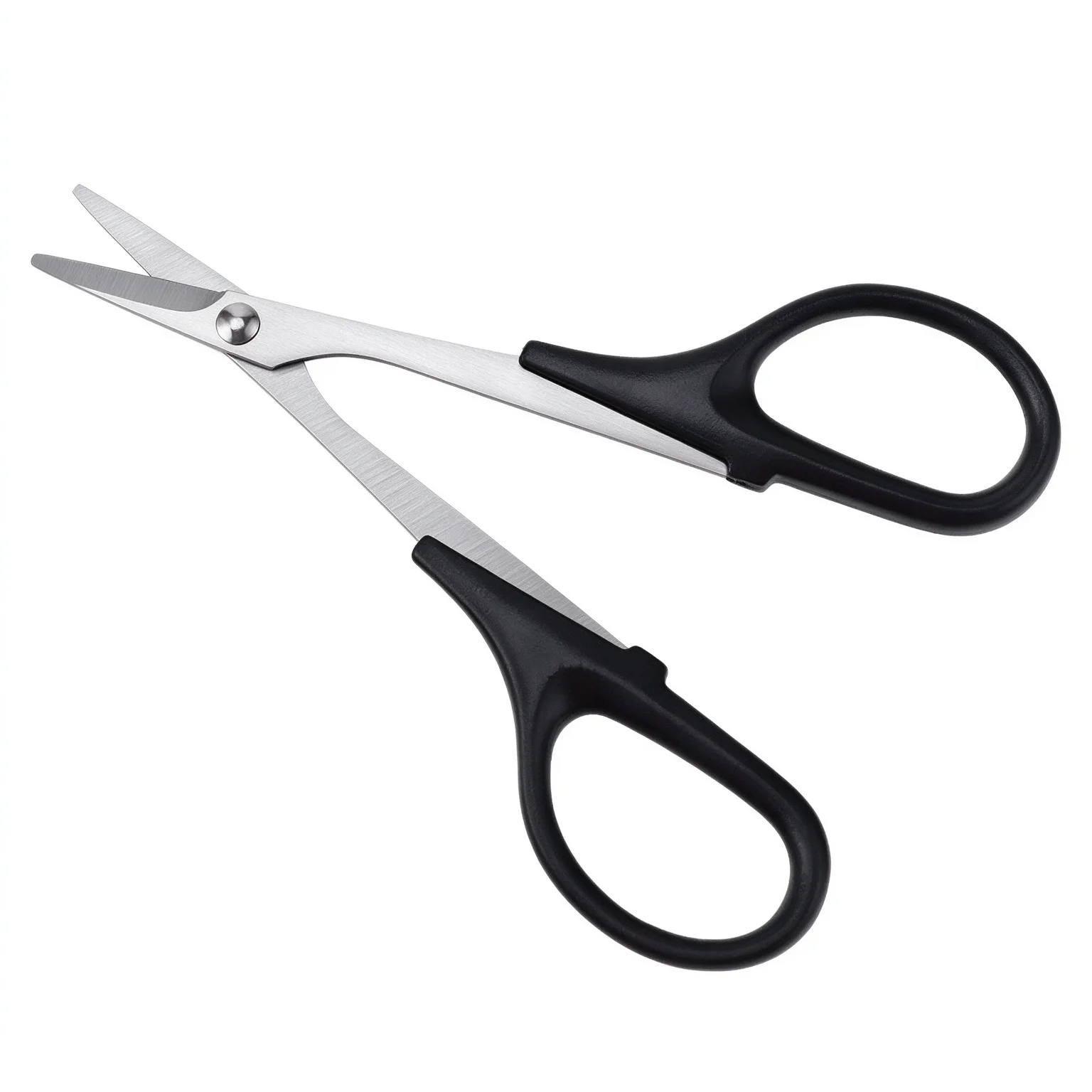 Entry-Level Rc Model Scissors with Straight Blades, Cost-Effective Stainless Steel Scissors, for Basic Cutting Only, Not Professional High-Precision Cutting Tools