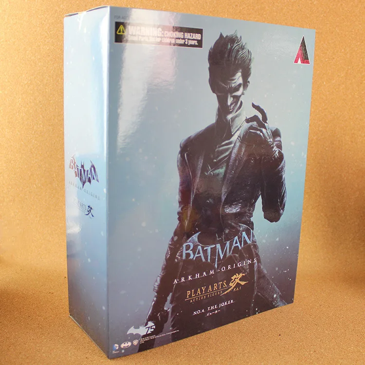 Film PA Arkham Origins Blackgate Joker Bat Action Figure Model Collectible Toy met gelede gewrichten en gedetailleerde kindercadeaus
